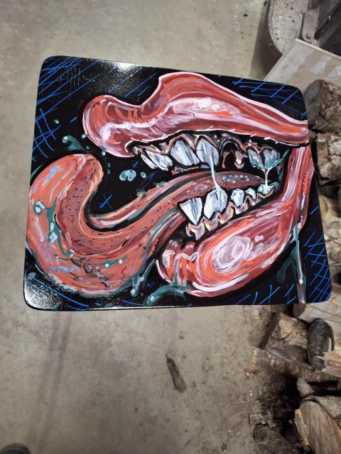 "Stoned Crack Stones" Lips