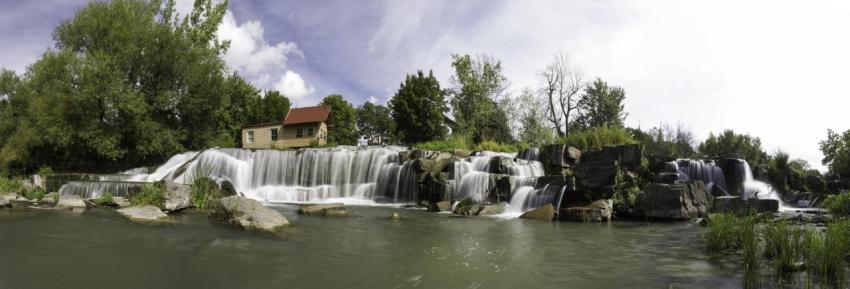 Chute Mills, Panoramic