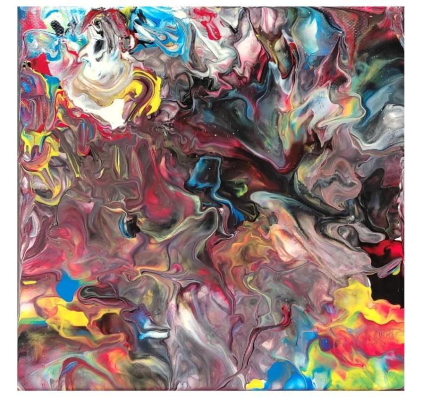 Acrylic pouring