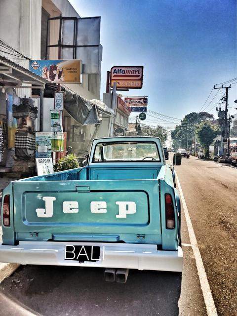 Jeep at Bali